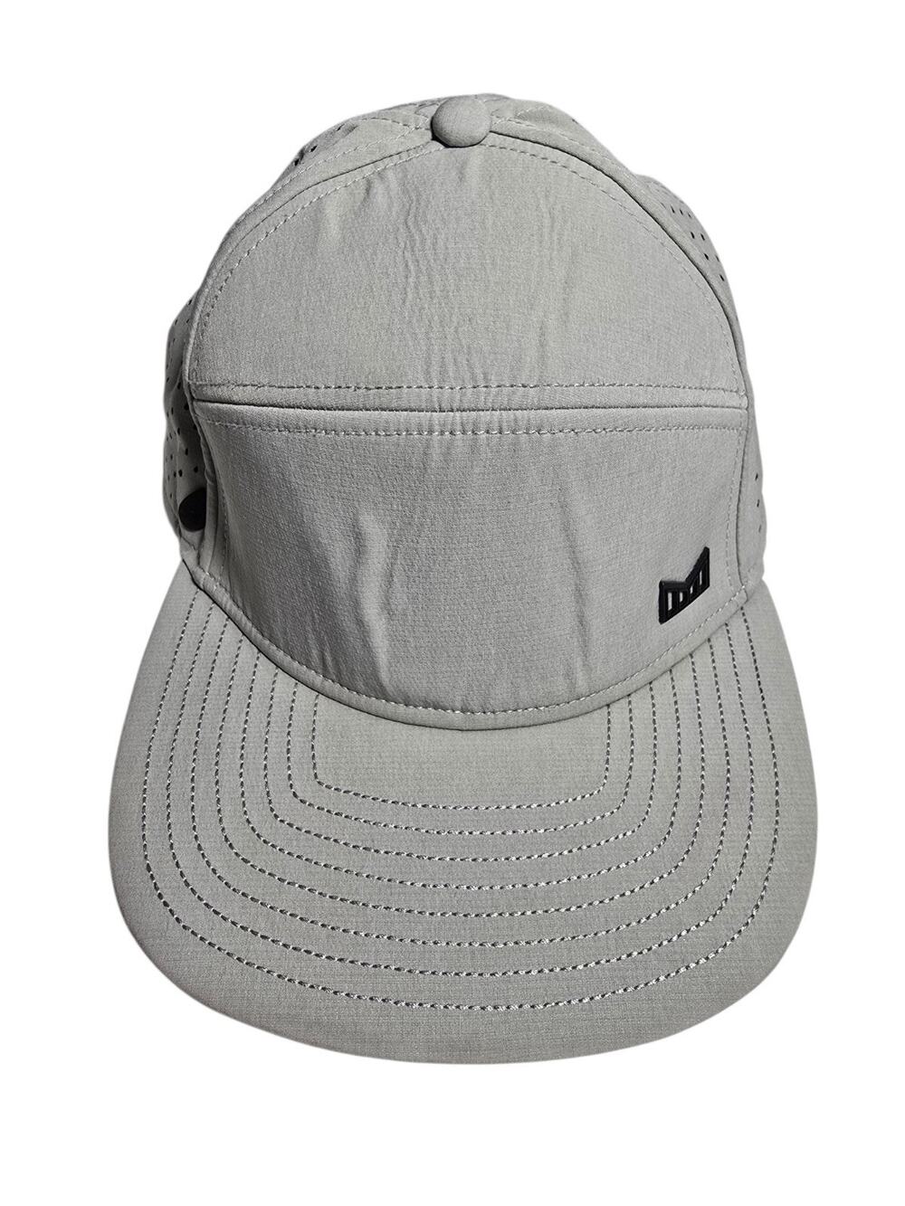 Melin Trenches HYDRO Performance Snapback Hat - XL– Gray – Flawed